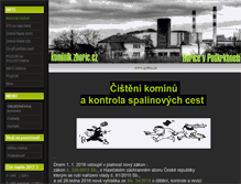 Tablet Screenshot of kominik.zhoric.cz